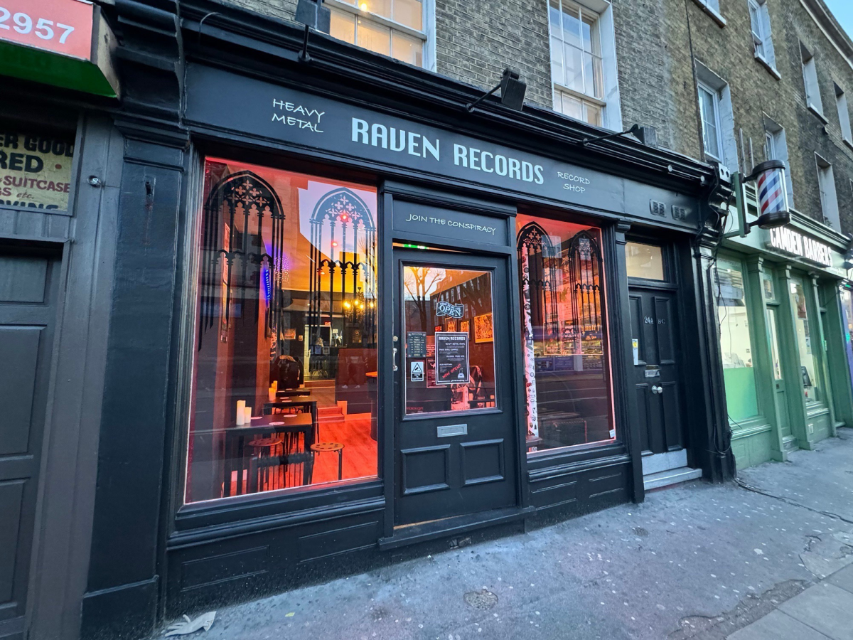 Metal-Focused Raven Records Opens In London’s Camden Town