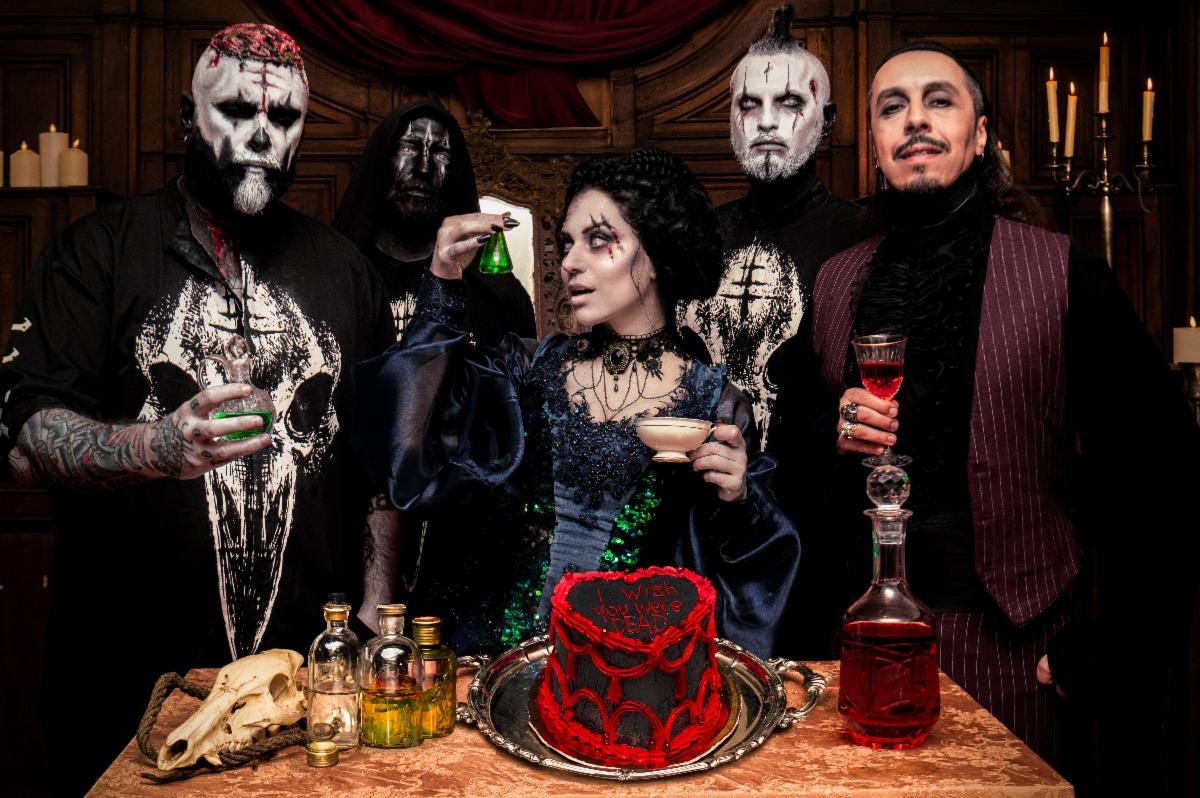 Watch Lacuna Coil’s Romantic Goth Video For “I Wish You Were Dead”